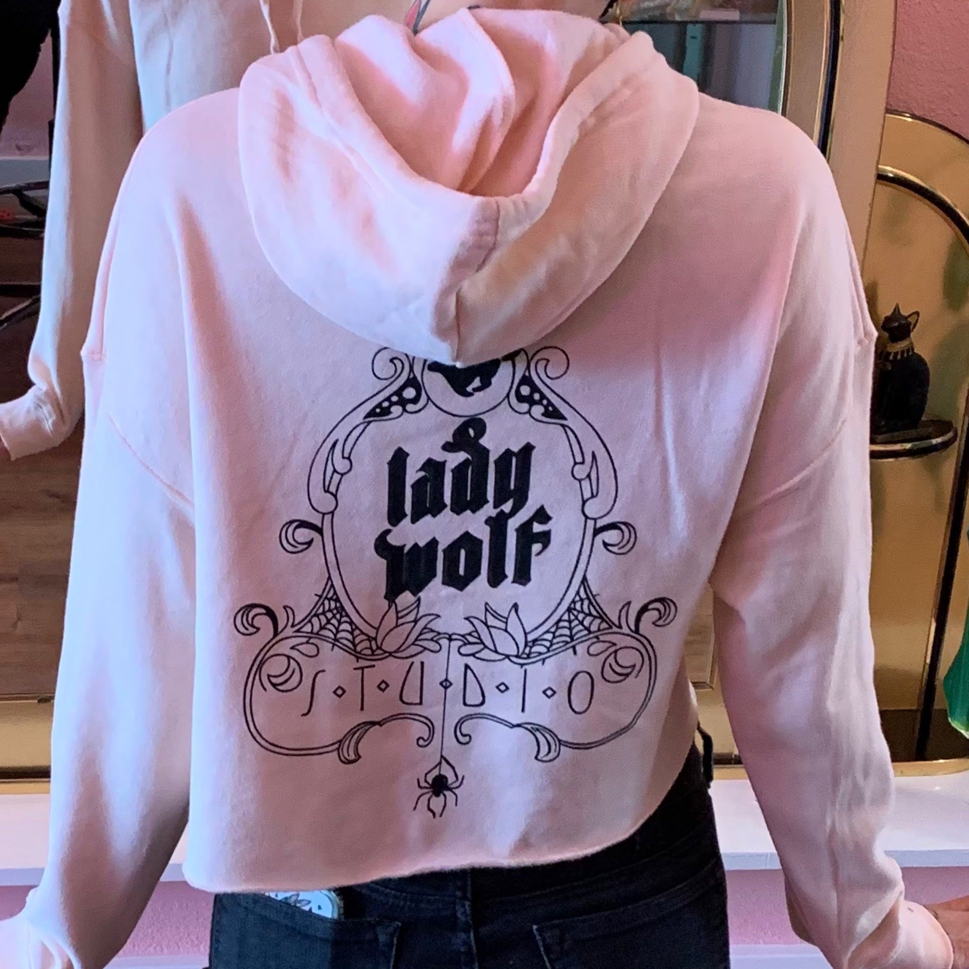 Ladies wolf hoodie online